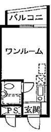 リュウビマンションの間取り画像