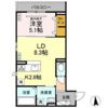 D-ROOM小田原2丁目Aの間取り画像