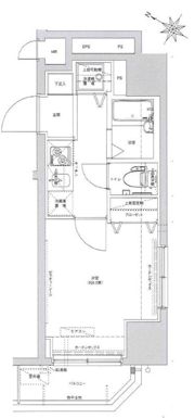 DOLCE YOKOHAMA関内の間取り画像