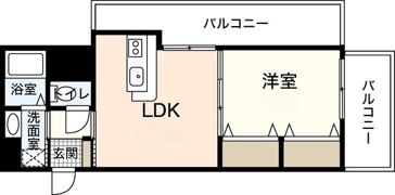 PAX．BLDの間取り画像