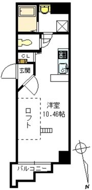 グランドール鶴見町の間取り画像