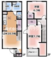 ノーブルビレッジ高柳の間取り画像