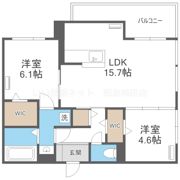 D-ROOM橋波東之町 WESTの間取り画像