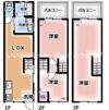 堀溝北町テラスハウスの間取り画像