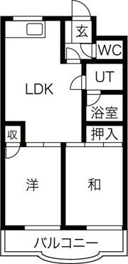 メゾンリベルテの間取り画像