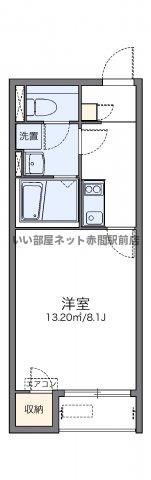 レオネクストパストラルの間取り画像