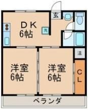香流東マンションの間取り画像