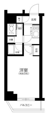 ブライズ用賀の間取り画像
