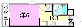 リベラル萱町の間取り画像