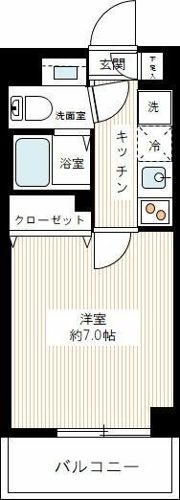 MAXIV西川口AZの間取り画像