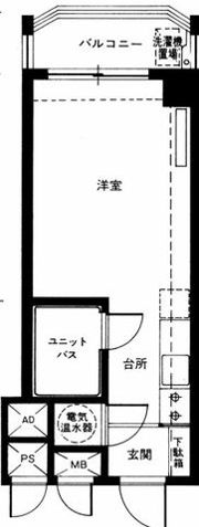 ライオンズマンション博多駅前の間取り画像