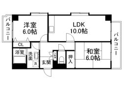 エレガンテ本山の間取り画像