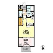 フリージア砺波の間取り画像