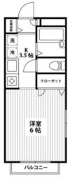 サニーハウスの間取り画像