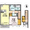 ベル フォレの間取り画像
