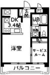 マンションパークハイムの間取り画像