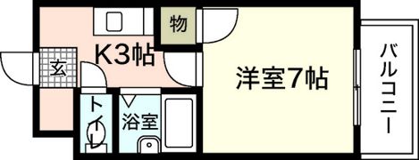 ハーモニー33の間取り画像