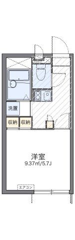 レオパレスサンブリッジの間取り画像
