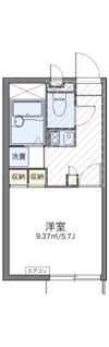 レオパレスサンブリッジの間取り画像