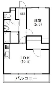 マンション沖之苑の間取り画像