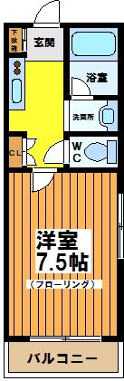 小幡マンションの間取り画像