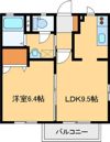 アマンジオAの間取り画像
