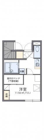 レオパレスミノールの間取り画像