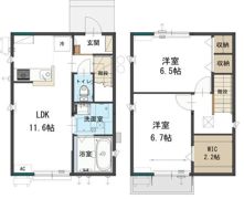 ひまわりBの間取り画像