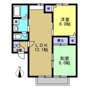 サンビレッジ横川の間取り画像