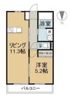 イデアーレ中庄Bの間取り画像