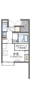 レオパレスシュガーハイムの間取り画像