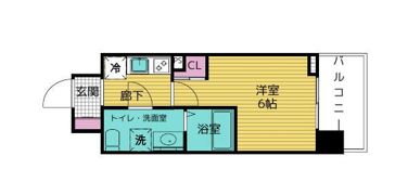 レガシア目黒リバーコートの間取り画像