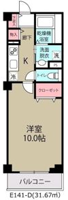 セカンドステージ（E－141）の間取り画像