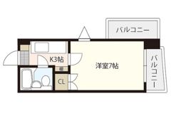 エステート小河内の間取り画像