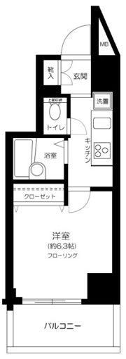 ステージファースト白山の間取り画像