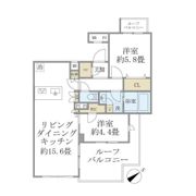 コンポジット早稲田鶴巻町の間取り画像