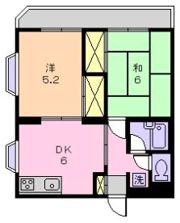 新潮通り一番館の間取り画像