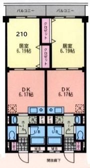 月見台壱番館の間取り画像