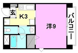 ラプンテ鉄砲町の間取り画像