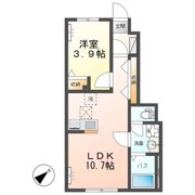 つくば市花畑新築アパート（仮の間取り画像