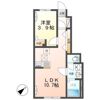 つくば市花畑新築アパート（仮の間取り画像