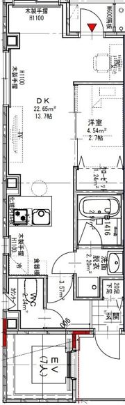 神田錦町1丁目PJの間取り画像