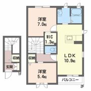 カーサレジオの間取り画像