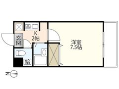 坊田ビルの間取り画像