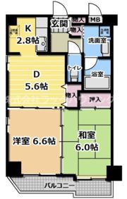 エーデルハイムの間取り画像
