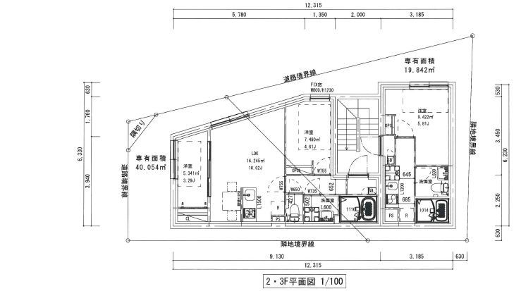 間取図