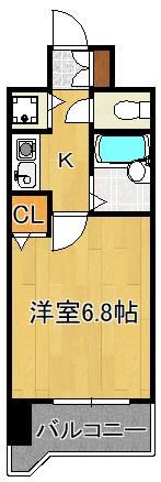 ライオンズマンション小倉駅南第3の間取り画像