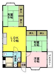 シャルム柳ケ丘の間取り画像