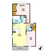 Lucente Ⅳの間取り画像