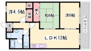 メリヤス岡場の間取り画像
